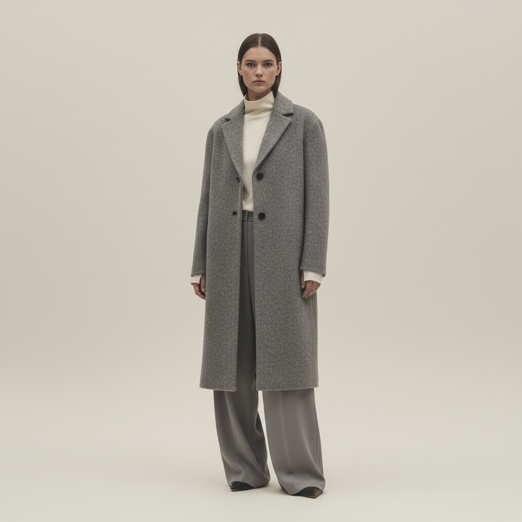 HEAVYWEIGHT WOOL TOPCOAT