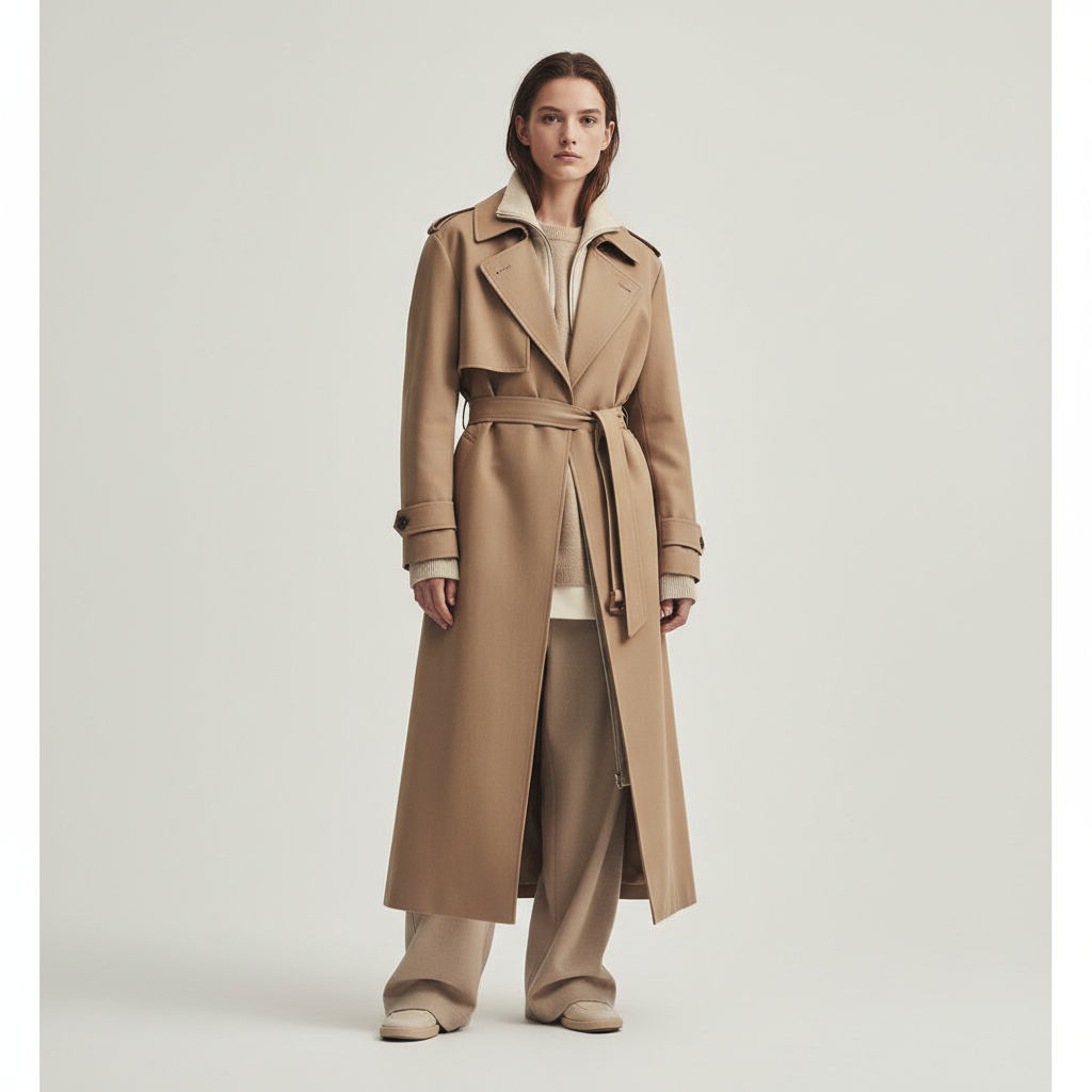 BELTED TRENCH COAT
