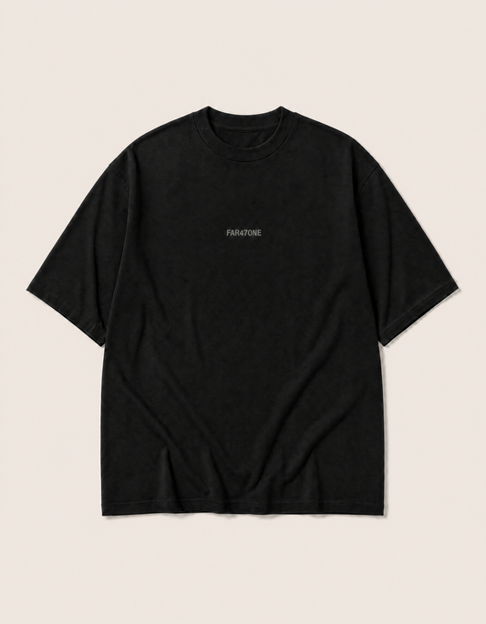 ANCIENT YET PRESENT BLACK TEE