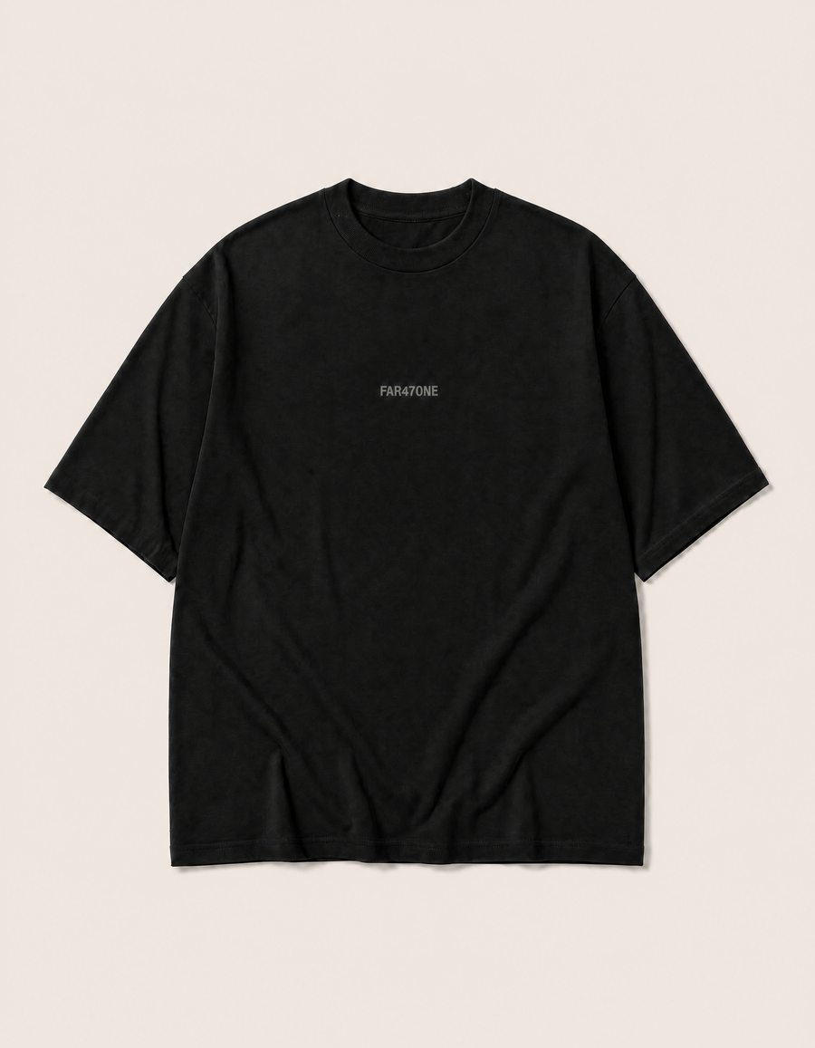 ANCIENT YET PRESENT BLACK TEE