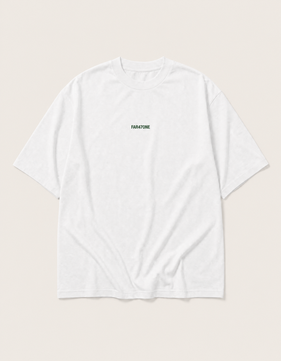 ANCIENT YET PRESENT WHITE TEE