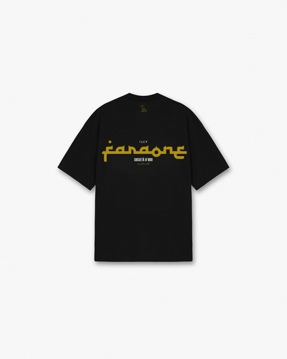 Black SOCIETA D'ORO Oversized Tee
