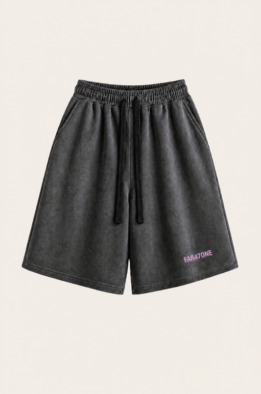 ANCIENT YET PRESENT DARK GREY SHORTS