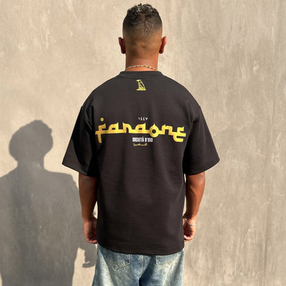 Black SOCIETA D'ORO Oversized Tee