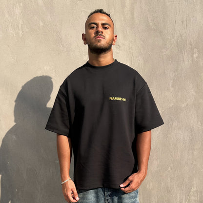 Black SOCIETA D'ORO Oversized Tee